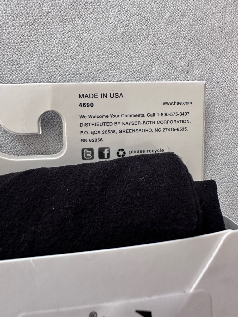 Pair of Navy Opaque Tights and Pair of Black of Black Opaque Tights - 03 - Picture 8 of 8